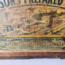 Load image into Gallery viewer, Scarce Benson's Prepared Corn Advertising Crate - 1930's