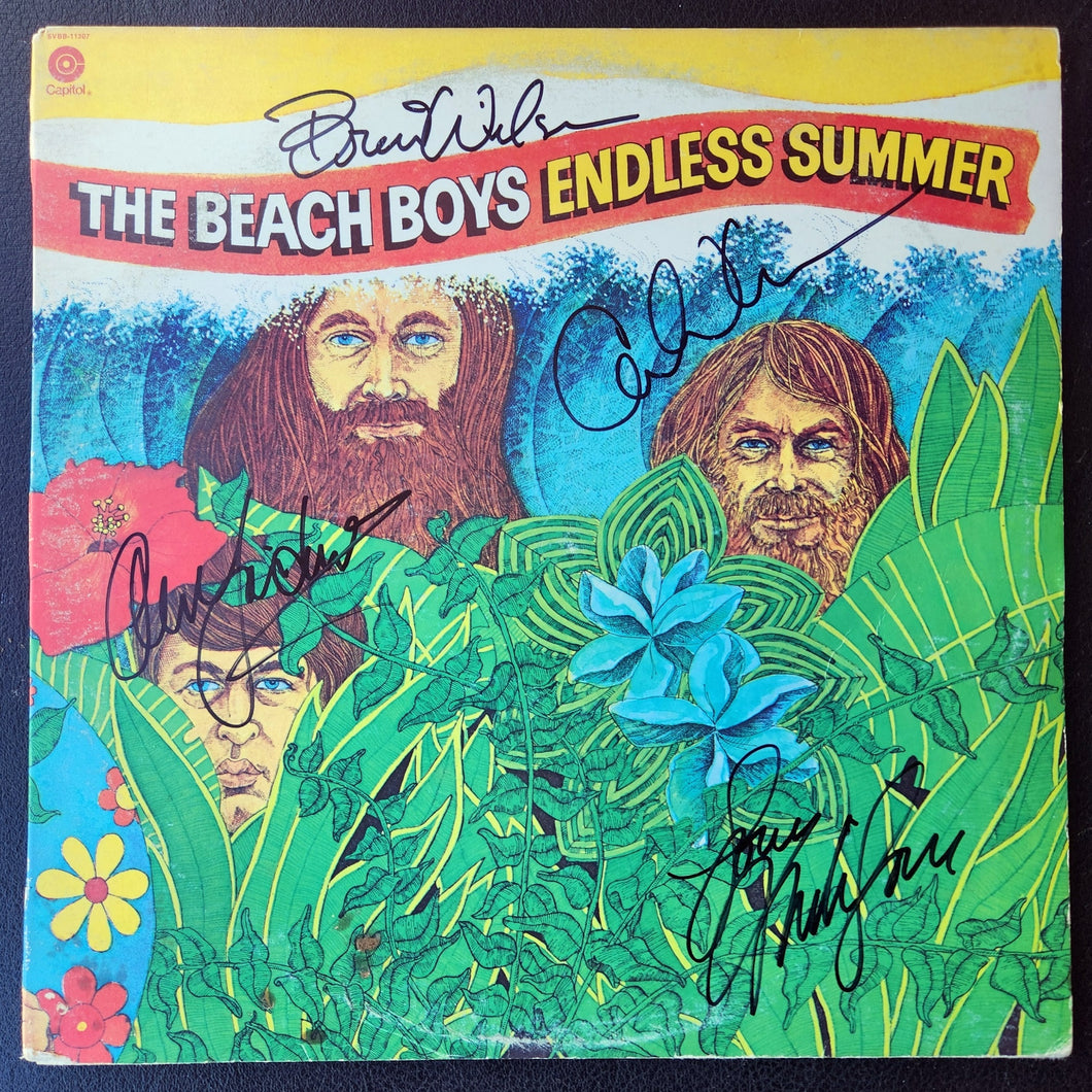 Autographed Beach Boys 